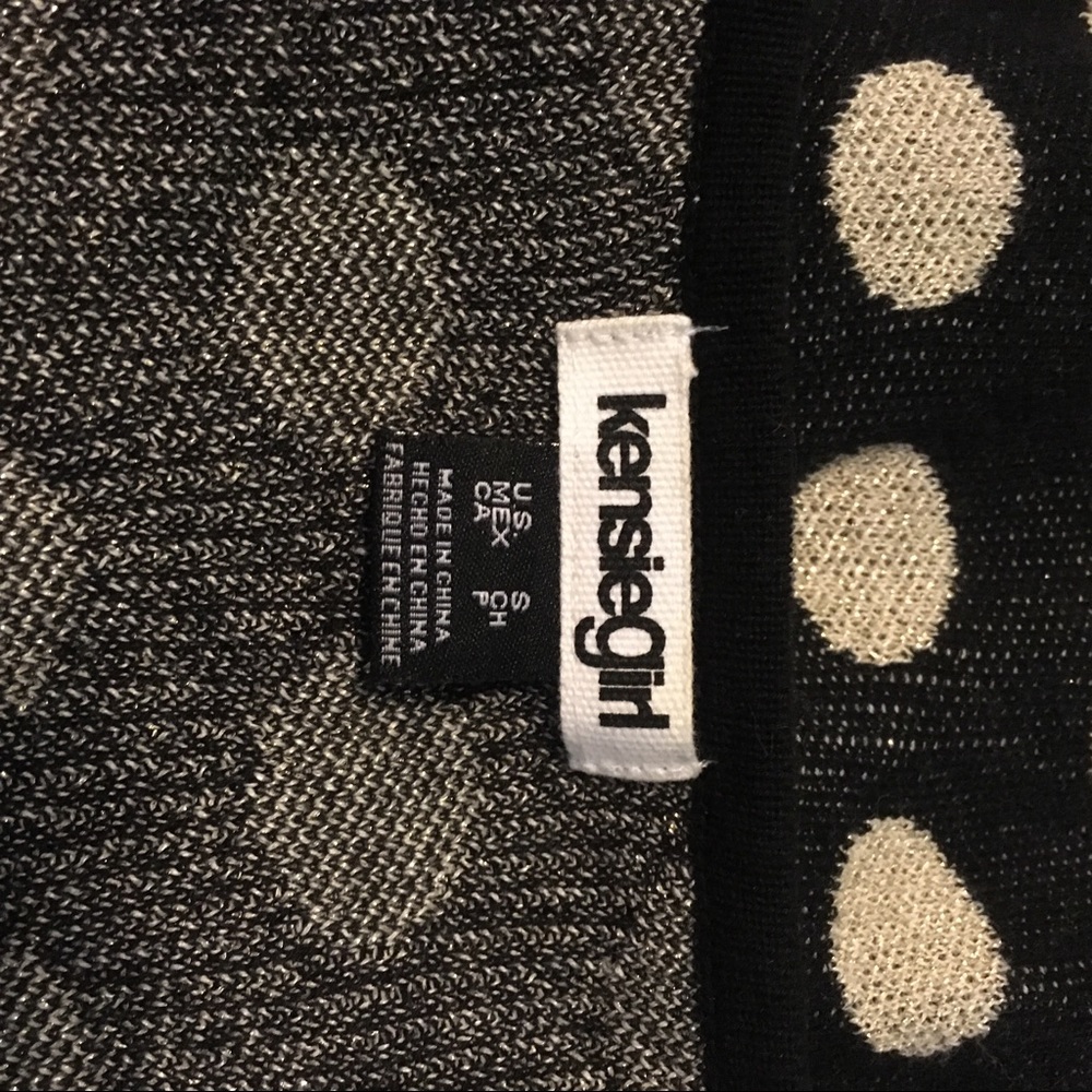### 3 for $25 ###Kensie Girl low cut sweater dress - Picture 3 of 8